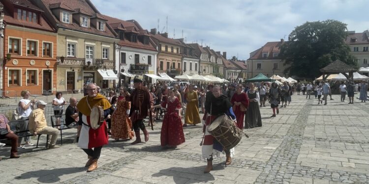 06.07.2024. Sandomierz. Jarmark Jagielloński / Fot. Grażyna Szlęzak - Radio Kielce