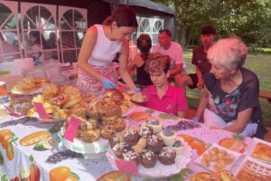 06.07.2024. Ruszcza. Piknik pn. „Pożegnanie z truskawką" połączony z III Festiwalem Kół Gospodyń Wiejskich / Fot. Grażyna Szlęzak - Radio Kielce