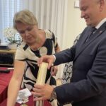 18.07.2024. Połaniec. Przygotowanie i wmurowanie kapsuły czasu / Fot. Grażyna Szlęzak - Radio Kielce