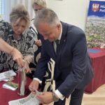 18.07.2024. Połaniec. Przygotowanie i wmurowanie kapsuły czasu / Fot. Grażyna Szlęzak - Radio Kielce