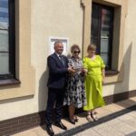 18.07.2024. Połaniec. Przygotowanie i wmurowanie kapsuły czasu / Fot. Grażyna Szlęzak - Radio Kielce