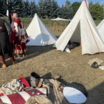 Połaniec przypomniał o swojej bogatej, średniowiecznej historii - Radio Kielce 21.07.2024. Połaniec. Widowisko historyczne z okazji 760. rocznicy nadania praw miejskich. / Fot. Grażyna Szlęzak - Radio Kielce