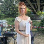 Połaniec przypomniał o swojej bogatej, średniowiecznej historii - Radio Kielce 21.07.2024. Połaniec. Widowisko historyczne z okazji 760. rocznicy nadania praw miejskich. / Fot. Grażyna Szlęzak - Radio Kielce