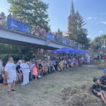 Połaniec przypomniał o swojej bogatej, średniowiecznej historii - Radio Kielce 21.07.2024. Połaniec. Widowisko historyczne z okazji 760. rocznicy nadania praw miejskich. / Fot. Grażyna Szlęzak - Radio Kielce