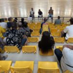 Zarząd i dyrektor Industrii pod ostrzałem pytań kibiców - Radio Kielce 30.07.2024. Kielce. Spotkanie zarządu i dyrektora sportowego Industrii Kielce z kibicami / Fot. Kamil Król - Radio Kielce