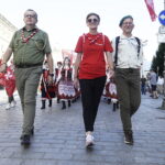 13.07.2024 Kielce. Festiwal Harcerski. Korowód / Fot. Jarosław Kubalski - Radio Kielce