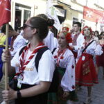 13.07.2024 Kielce. Festiwal Harcerski. Korowód / Fot. Jarosław Kubalski - Radio Kielce