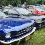 07.07.2024. Bobrza. Zlot zabytkowych samochodów / Fot. Tylko klasykiem / Fundacja Dobry Ruch