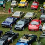 07.07.2024. Bobrza. Zlot zabytkowych samochodów / Fot. Tylko klasykiem / Fundacja Dobry Ruch