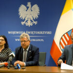 15.07.2024 Kielce. Briefing wojewody w związku z naborem wniosków do Rządowego Funduszu Rozwoju Dróg. / Fot. Aleksandra Kwaśniewska - Radio Kielce