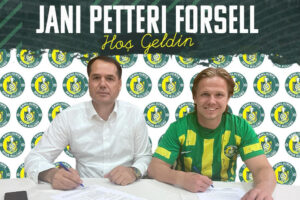 Na zdjęciu (z prawej): Petteri Forsell / Fot. Sanliurfaspor - Instagram