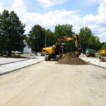 10.07.2024. Skarżysko-Kamienna. Przebudowa Alei Tysiąclecia / Fot. powiat skarzyski