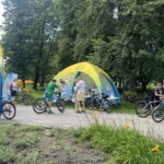 21.07.2024. Ostrowiec. Św. 4. edycja Rowerowych Wakacji. / Fot. Patryk Wójcik - Radio Kielce