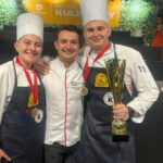 16.07.2024 Dawid Stąpór i Wiktoria Banaś z Restauracji Żółty Słoń w Kielcach zwycięzcami konkursu kulinarnego „Mięsne Specjały Polskiej Kuchni - Instytut Kulinarny Transgourmet” / Fot. Izabela Mortas-Rubak - Radio Kielce