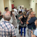 11.07.2024 Kielce. Protest w sprawie zatrzymania budowy masztów telefonii komórkowej na kieleckiej Podkarczówce. / Fot. Aleksandra Kwaśniewska - Radio Kielce