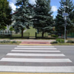 Połaniec. Przejście dla pieszych po przebudowie / Fot. portal.polaniec.eu