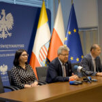 15.07.2024 Kielce. Briefing wojewody w związku z naborem wniosków do Rządowego Funduszu Rozwoju Dróg. / Fot. Aleksandra Kwaśniewska - Radio Kielce