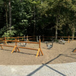 Chęciny,. Osiedle Czerwona Góra. Nowa siłownia / Fot. checiny.pl