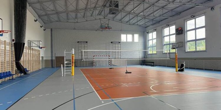 Bolmin. Nowa hala sportowa / Fot. checiny.pl