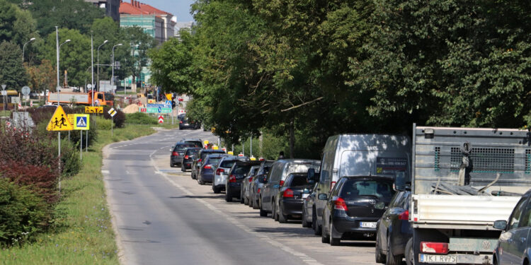 Kielce. Ulica Bohaterów Warszawy / Fot. Urząd Miasta Kielce