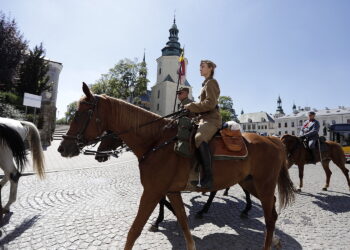 12.08.2024 Kielce. Kadrówka wkroczyła do miasta. Uroczystości / Fot. Jarosław Kubalski - Radio Kielce