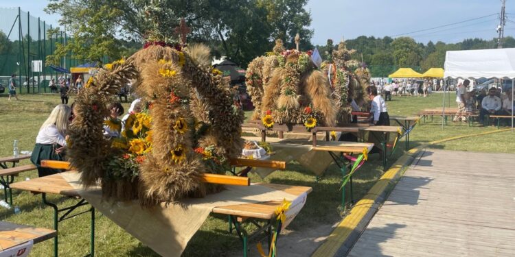 15.08.2024. Klimontów. Jarmark na św. Jacka / Fot. Grażyna Szlęzak - Radio Kielce