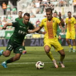 Korona nie wykorzystała szansy. Tylko remis ze Śląskiem - Radio Kielce 18.08.2024. Wrocław. Mecz 5. kolejki piłkarskiej Ekstraklasy: Śląsk Wrocław - Korona Kielce. / Fot. Krzysztof Cesarz - PAP