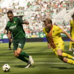 Korona nie wykorzystała szansy. Tylko remis ze Śląskiem - Radio Kielce 18.08.2024. Wrocław. Mecz 5. kolejki piłkarskiej Ekstraklasy: Śląsk Wrocław - Korona Kielce. / Fot. Krzysztof Cesarz - PAP