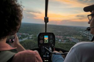 Lot nad miastem - atrakcją Dni Końskich