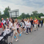 43 Piesza Pielgrzymka Diecezji Kieleckiej. Grupa Biało Czerwona / Fot. ks. Daniel Olejarczyk