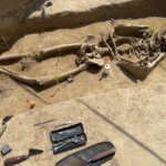 02.08.2024. Wilczyce. Prace archeologoiczne / Fot. Grażyna Szlęzak - Radio Kielce