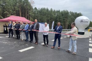 01.08.2024. Staszów. Otwarcie kolejnego fragmentu obwodnicy Staszowa / Fot. Grażyna Szlęzak - Radio Kielce