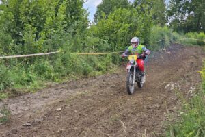 10.08.2024. Piekoszów. Mistrzostwa Europy Enduro Vintage / Fot. Maciej Makuła - Radio Kielce