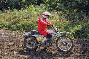 10.08.2024. Piekoszów. Mistrzostwa Europy Enduro Vintage / Fot. Maciej Makuła - Radio Kielce