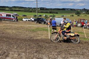 10.08.2024. Piekoszów. Mistrzostwa Europy Enduro Vintage / Fot. Maciej Makuła - Radio Kielce