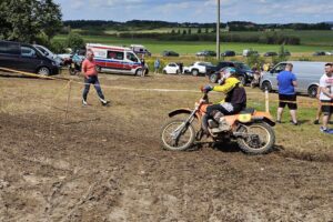 10.08.2024. Piekoszów. Mistrzostwa Europy Enduro Vintage / Fot. Maciej Makuła - Radio Kielce