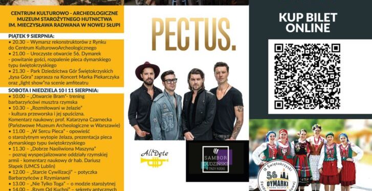 Dymarki w Nowej Słupi z ludowym festiwalem, sztuką i jadłem - Radio Kielce