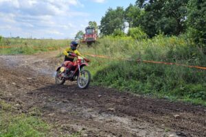 10.08.2024. Piekoszów. Mistrzostwa Europy Enduro Vintage / Fot. Maciej Makuła - Radio Kielce