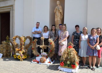 Dziękczynienie za zbiory. Dożynki w Krynkach