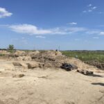 02.08.2024. Wilczyce. Prace archeologoiczne / Fot. Grażyna Szlęzak - Radio Kielce