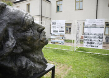 06.08.2024. Kielce. Muzeum Historii Kielc. Wystawa "Kielce-Wizerunek miasta" / Fot. Wiktor Taszłow - Radio Kielce