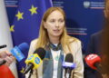 08.08.2024. Kielce. Konferencja prasowa na temat wykorzystania przez jednostki samorządu terytorialnego funduszy z KPO. Na zdjęciu: minister Katarzyna Pełczyńska-Nałęcz - minister Funduszy i Polityk Regionalnej / Fot. Wiktor Taszłow - Radio Kielce