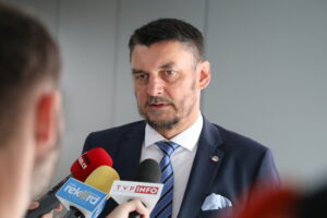 08.08.2024. Kielce. Targi Kielce. Spotkanie z szefem Urzędu do Spraw Kombatantów i Osób Represjonowanych - Lechem Parellem. Na zdjęciu: Lech Parell / Fot. Wiktor Taszłow - Radio Kielce