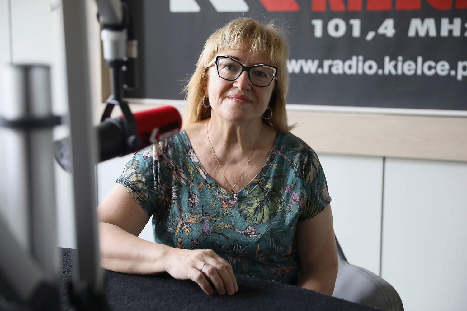 09.08.2024. Radio Kielce. Na zdjęciu: Tatiana Shevchenko / Fot. Wiktor Taszłow - Radio Kielce