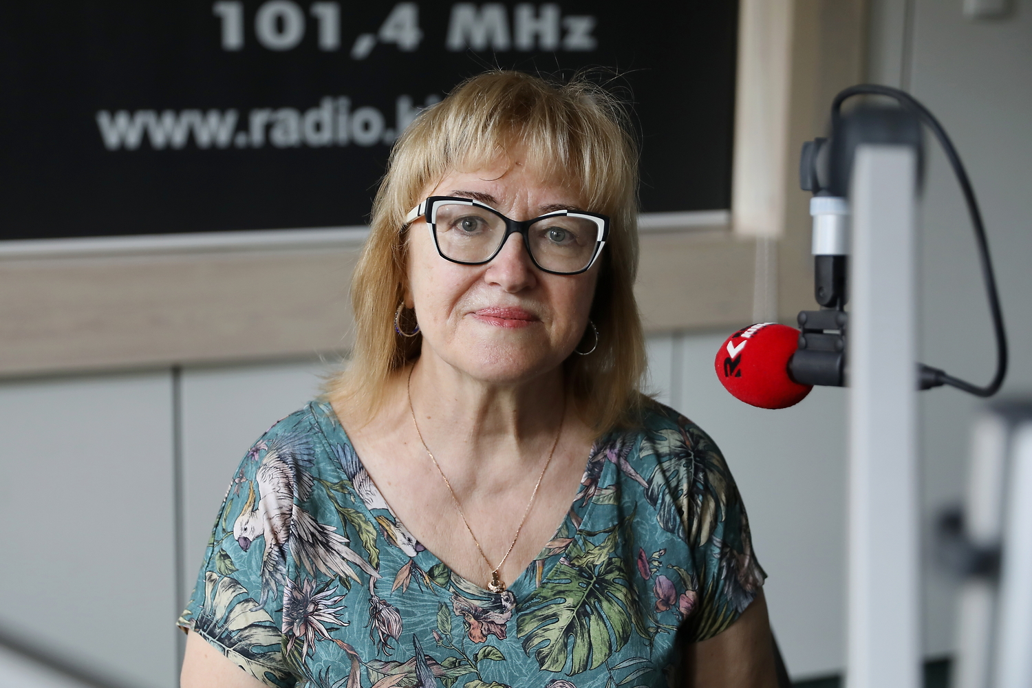 09.08.2024. Radio Kielce. Na zdjęciu: Tatiana Shevchenko / Fot. Wiktor Taszłow - Radio Kielce