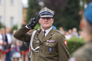 10.08.2024. Kielce. Centrum Przygotowań do Misji Zagranicznych. Przysięga wojskowa / Fot. Wiktor Taszłow - Radio Kielce