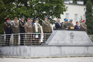 10.08.2024. Kielce. Centrum Przygotowań do Misji Zagranicznych. Przysięga wojskowa / Fot. Wiktor Taszłow - Radio Kielce