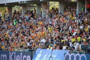 10.08.2024. Kielce. Mecz Korona Kielce - Cracovia Kraków / Fot. Wiktor Taszłow - Radio Kielce