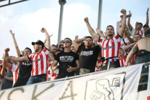 10.08.2024. Kielce. Mecz Korona Kielce - Cracovia Kraków / Fot. Wiktor Taszłow - Radio Kielce