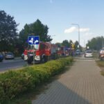 29.08.2024. Kielce. Pożar warsztatu samochodowego przy ul. Szczepaniaka / Fot. Aleksandra Kwaśniewska - Radio Kielce